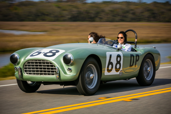 AC Ace Bristol auf der Ausfahrt am Freitag - Amelia Island Conours d'Elégance 2017