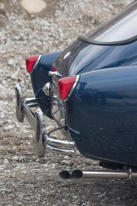 AC Aceca (1955) - filigrane Stosstangen am Heck