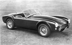 AC Cobra 289 (1963) - fast identisch mit dem AC Ace, allerdings mit breiterer Spur und veränderten Radhäusern