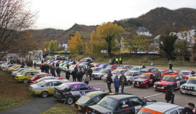 ADAC Rallye Köln-Ahrweiler 2012 - Das Fahrerlager bietet den bestmöglichen Überblick der Teilnehmer ADAC Rallye Köln-Ahrweiler 2012 - Das Fahrerlager bietet den bestmöglichen Überblick der Teilnehmer