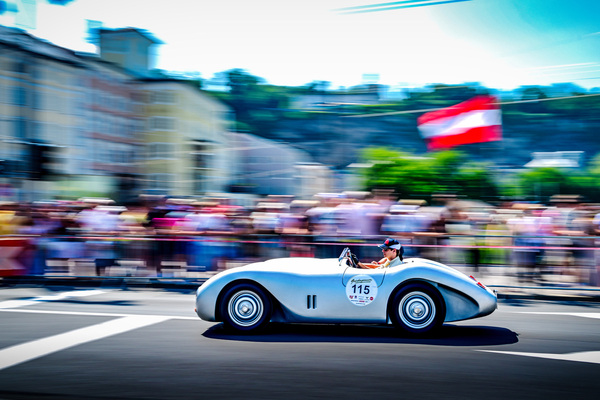 Bild: AFM 50 von 1950 beim Stadt-Grand-Prix in Salzburg - Gaisbergrennen 2025