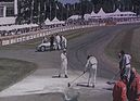 AFM Intertyp (1947) - Unfall von Quester, von der Fernsehwand abfotografiert - am Goodwood Festival of Speed 2017