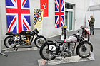 AJS 35/7 (1936) auf der Sonderschau britischer Motorräder des FAM – Swiss Classic World Luzern 2022