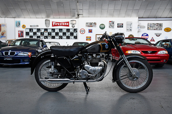 Image: AJS Model 20 500 (1956) - offered as lot 118 at the Oldtimer Galerie Toffen auction on October 14, 2023