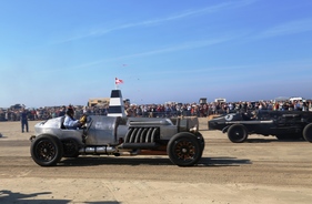 ALF Boattail von 1914 am Römö Motorfestival 2016 - Nase vorn