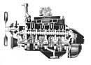 Bild: AMC AMX (1969) - der V8-Motor in der 390-Variante mit 315 SAE-PS