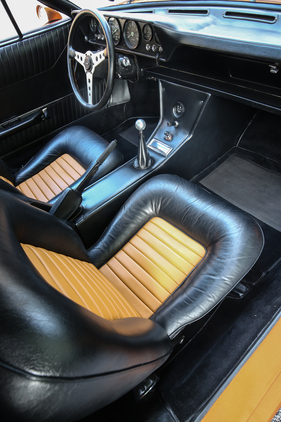 AMC AMX/3 (1969) - viel Schwarz im Cockpit