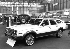 AMC Eagle 4 x4 Wagon Limited - mit zuschaltbarem Vierradantrieb - am Genfer Automobilsalon 1984