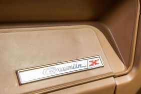 AMC Gremlin X (1976) - Gremlin-X-Schriftzug auch im Innern