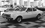 AMC Hornet Hatchback (1973) - erstmals gezeigt wird das Coupé mit hinterer Hecklappe, ab 19'800 Franken, als Sechs- und Achtzylinder erhältlich - am Genfer Automobilsalon von 1973