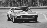 AMC Javelin (1971) - erster SSCA-Sieg des neuen AMX-TransAM-Rennwagens mit Mark Donohue am Steuert in Lime Rock Parks