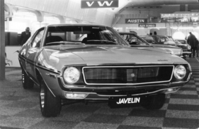 AMC Javelin (1971) - neu karossiert zeigte sich der hier als SST mit 5.9-Liter-V8 befeuerte Javelin 1971 am Genfer Autosalon