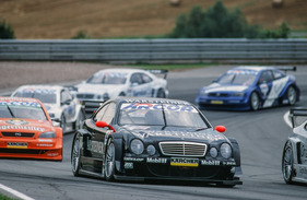 AMG Mercedes Benz CLK-DTM (2001) - Test Marcel Fässler