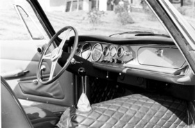 ASA 1000 GT (1963) - Interieur eines Testwagens