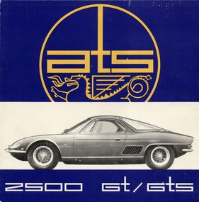 ATS 2500 GT (1963) - Abbildung aus einem Verkaufsprospekt