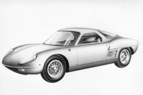 ATS 2500 GT (1963) - early version of the mid-engined coupé