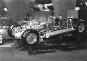 ATS 2500 GT (1964) - Chassis am Genfer Autosalon im Jahre 1964