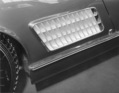 ATS 2500 GT (1964) - gut sichtbarer Lufteinlass beim in Genf 1964 ausgestellten Fahrzeug