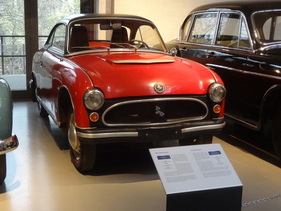 AWZ P 70 Coupé (1955) - Depotausstellung des Deutschen Technikmuseums Berlin AWZ P 70 Coupé (1955) - Depotausstellung des Deutschen Technikmuseums Berlin
