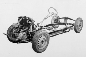AWZ P 70 Zwickau (1957) - Fahrgestell (1957)