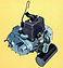 AWZ P 70 Zwickau (1957) - der Motor mit 22 PS (© Archiv Automobil Revue) AWZ P 70 Zwickau (1957) - der Motor mit 22 PS (© Archiv Automobil Revue)