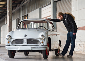AWZ P70 Coupé Export (1958) - richtig elegant - zu sehen an der Bremen Classic Motorshow 2014