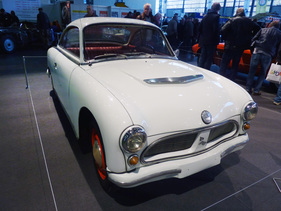 AWZ P70 Coupé Export - Trabi-Vorläufer und DDR-Exportmodell - an der Bremen Classic Motorshow 2014