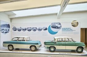 From this July, visitors to the Škoda Museum in Mladá Boleslav will be able to enjoy 14 exhibited vehicles that mark highlights in the history of the 1000 MB, including the 976 and 988 prototypes from the 1950s
