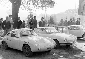 Abarth 1000 Bialbero (1960) - im Kreise der anderen Abarth-Modelle
