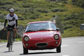 Abarth 1000 Coupé (1960) - bei der Überquerung des Flüelapasses an der Passione Engadina 2019