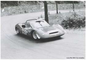 Abarth 1000 SP barquette (1968) - als Lot 098 an der Artcurial-Versteigerung anlässlich der Rétromobile in Paris 2018