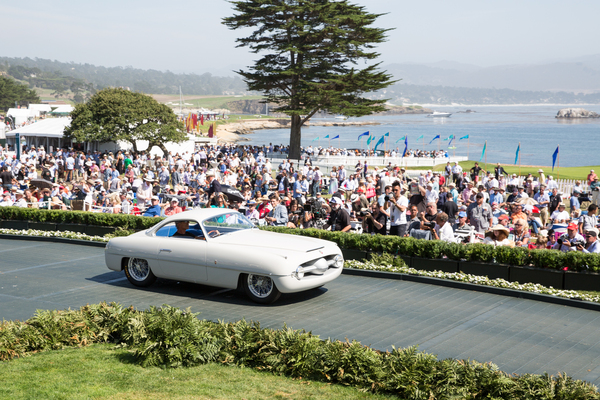 Abarth 1100 Sport Ghia Coupe (1953) von Grant Kinzel - Gewinner der Klasse O-1