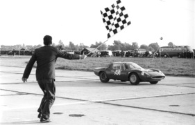 Abarth 1300 OT (1965) - Rindt beim Flughafenrennen in Wien-Aspern