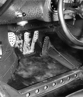 Abarth 1300 OT (1966) - Pedalerie