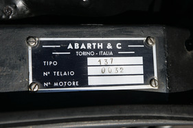Abarth 1300 OT (1966) - Typenschild