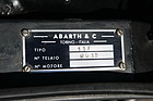 Abarth 1300 OT (1966) - Typenschild