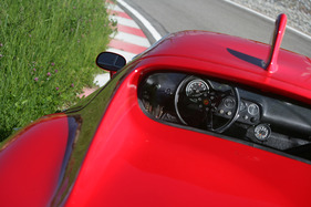 Abarth 1300 OT (1966) - der Schnorchel auf dem Dach, auch "periscopo" genannt