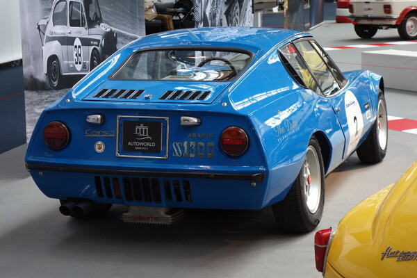 Abarth 1300 Scorpione SS (1970) – Ausstellung "75 Jahre Abarth" in der Autoworld Brüssel