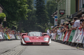 Abarth 2000 Sport (1969) - mit Startnummer R035 an der Ennstal-Classic 2017
