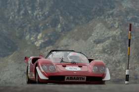 Abarth 2000 Sport 4 fari (1968) - Bernina Granturismo Bergrennen 2020 Abarth 2000 Sport 4 fari (1968) - Bernina Granturismo Bergrennen 2020