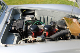 Abarth 205A Berlinetta GT Vignale (1950) - Motorraum des Abarth-Coupés
