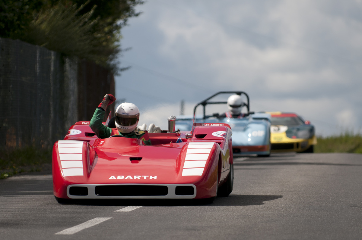 Abarth 245 (1970) - am Start beim GP Suisse 2012 in der Kategorie GP- und Formelwagen 1946 - 1971