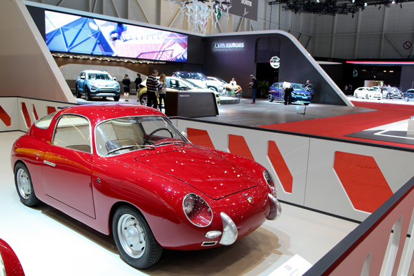Image: Abarth 500 Coupé Zagato (1957) - Abarth special show - Geneva Motor Show 2019