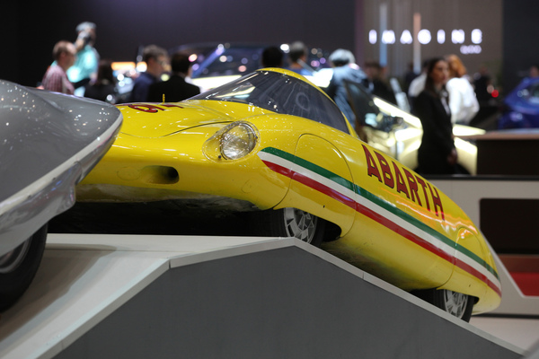Bild: Abarth 500 Record Pininfarina (2019) - Abarth-Sonderschau - Genfer Automobilsalon 2019