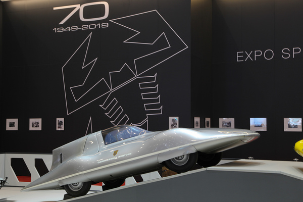 Bild: Abarth 600 Record Bertone (1956) - Abarth-Sonderschau - Genfer Automobilsalon 2019