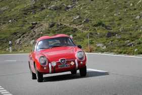Abarth 750 GT Coupé Zagato (1957) - bei der Überquerung des Flüelapasses an der Passione Engadina 2019
