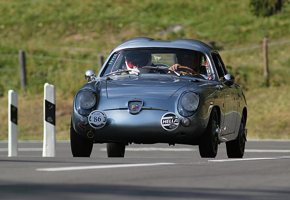 Image: Abarth 750 GT Zagato (1958) at the Jochpass Memorial 2011 (start no. 086)