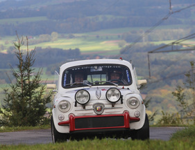 Abarth 850 TC Rallye (1961) am Michaelskreuzrennen 2011 (Startnummer 299)