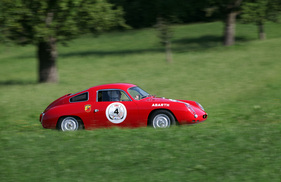Abarth Bialbero 1000 (1961) - an der Bergprüfung Altbüron 2013