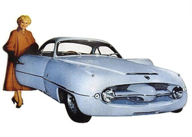 Abarth (Fiat) 1100 Sport Ghia (1953) - als Vaughn Super Sport in New York 1954